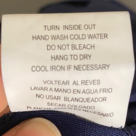 Lily Rose Juniors Velvet Jumpsuit Size XL Blue Belted Flutter Sleeves V-neck NWT - Picture 11 of 14